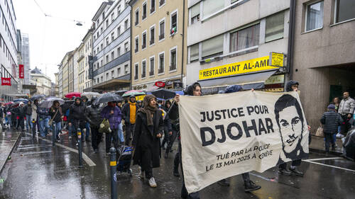 Hommage pour l'homme abattu aux Pâquis par un policier en mai 2025
