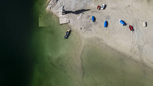Le lac de Joux est à un niveau anormalement bas