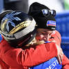 Jasmine Flury en or en descente, Corinne Suter en bronze