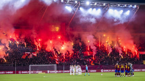 La tribune des supporters restera fermée samedi au Stade de Genève
