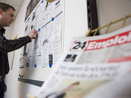 Le marché suisse de l'emploi a atteint le sommet de la vague