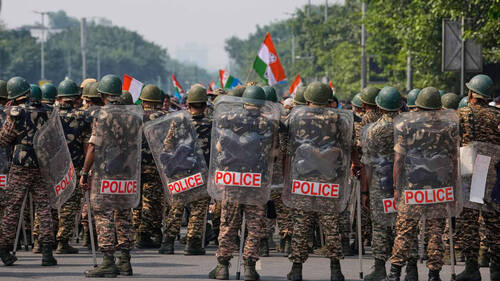 Inde: des milliers de manifestants à New Delhi