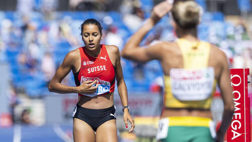 Audrey Werro chute en demi-finale du 800 m, mais est repêchée!