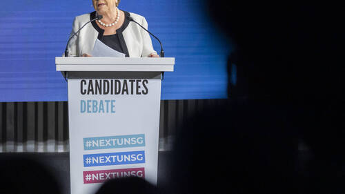 Bachelet renonce à sa candidature au poste de secrétaire général
