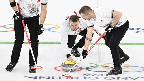 Curling: bilan parfait dans le Round Robin pour les Suisses