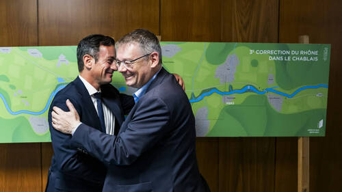 Correction du Rhône: volet prioritaire du Chablais mis à l'enquête