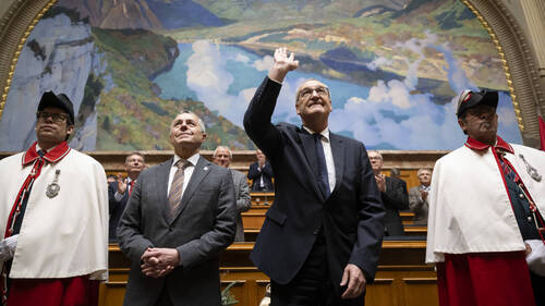 Guy Parmelin est élu président de la Confédération