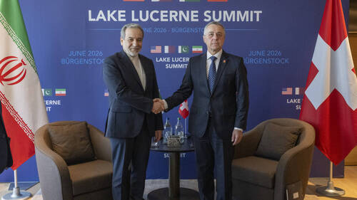Cassis rencontre son homologue iranien au Bürgenstock (NW)