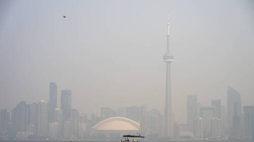USA aussi touchés par la fumée des incendies au Canada