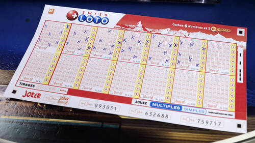 Le jackpot de 8,437 millions de francs est tombé au Swiss Loto