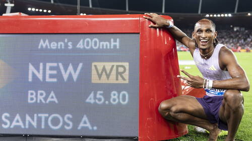 Soirée de folie au Letzigrund, Audrey Werro bat le record de Suisse