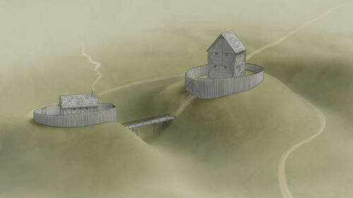 Le site d'un château médiéval découvert près d'Uesslingen-Buch (TG)