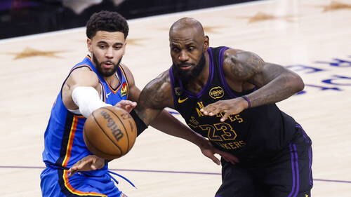 Les Lakers de LeBron James éliminés par le Thunder