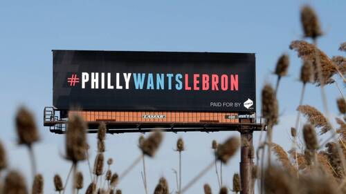 Les Sixers souhaitent la bienvenue à LeBron James