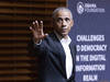 L'ex-président Obama appelle à réguler les réseaux sociaux