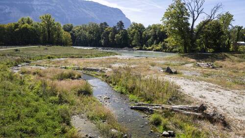 Le Foron est renaturé pour protéger Genève des crues de l'Arve