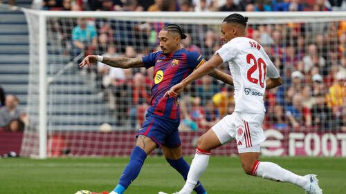 Sow marque en vain contre le Barça, Vargas de retour