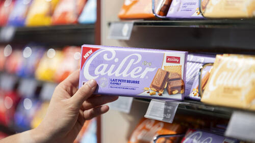 Nestlé décèle un potentiel pour la marque Cailler à l'étranger