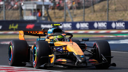 F1: Lando Norris décroche la pole position du GP de Hongrie