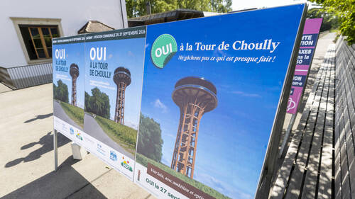 Satigny accepte le crédit pour les travaux de la Tour de Choully