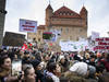 Près de 5000 fonctionnaires manifestent dans les rues de Lausanne