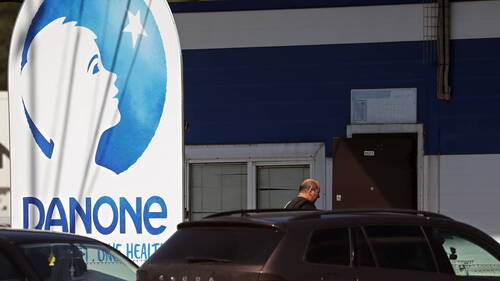 Danone: recul de 2% des ventes au 1er trimestre