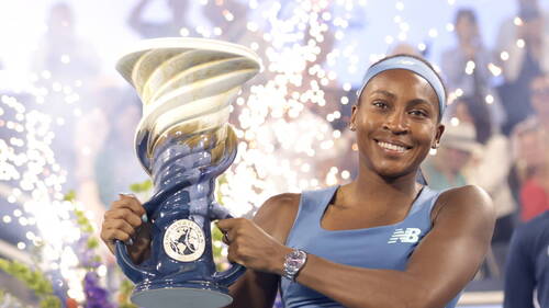 Coco Gauff s'impose pour la deuxième fois à Cincinnati