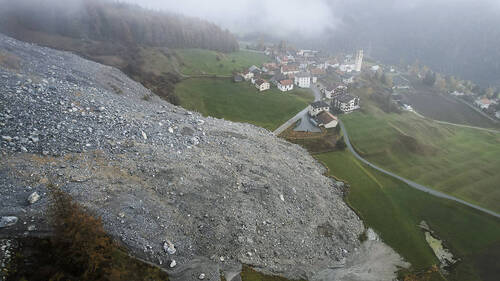 Les événements de Brienz sans lien avec le changement climatique