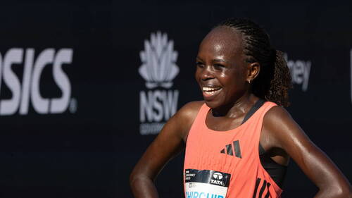 La championne du monde du marathon suspendue provisoirement