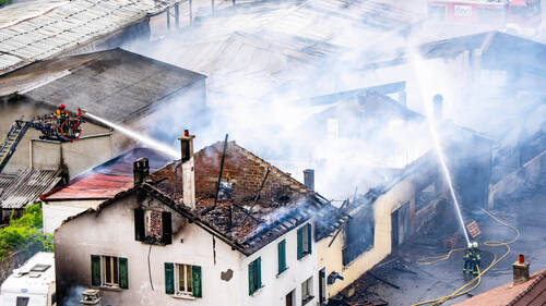 L'auteur présumé de l'incendie de Saxon a été interpellé