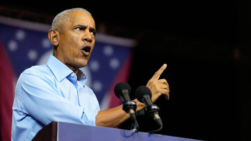 En campagne, Barack Obama s'attaque à Trump avec virulence