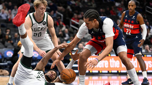 Victoire pour George et les Wizards