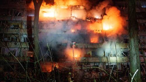 Ukraine: un mort et des blessés à Kiev dans un bombardement russe