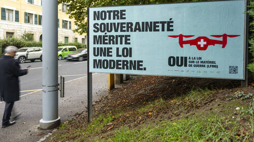 Votation sur le matériel de guerre: la plus ouverte le 29 novembre