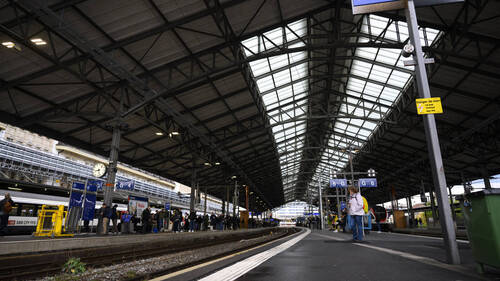 Lausanne: après un arrêt complet des trains, le trafic repart