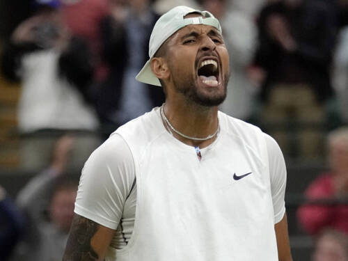 Kyrgios se hisse en 8es de finale