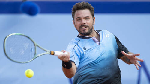 Stan Wawrinka face à Jaime Faria au premier tour