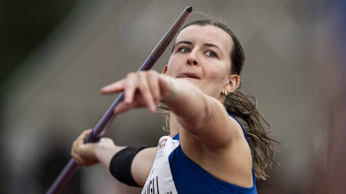 Leonie Hügli bat le record de Suisse du javelot