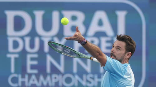 Wawrinka sorti en 8e de finale à Dubai