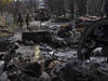 Kiev dit avoir retrouvé les corps de 410 civils, accuse Moscou de "génocide"