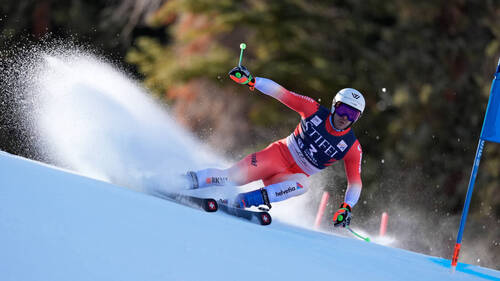 Les Suisses déçoivent en géant, première pour Brennsteiner