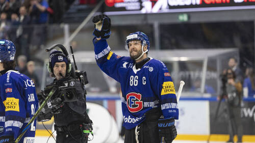 Un ultime tour d'honneur pour Julien Sprunger