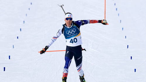 Sprint: Quentin Fillon Maillet en or, les Suisses autour du top 15