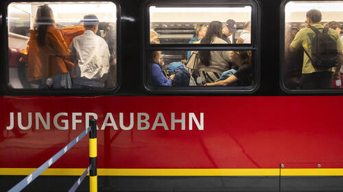 Jungfraubahn affecté par l'absence des touristes asiatiques