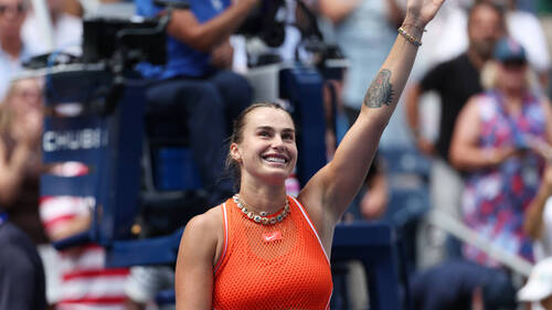 Sabalenka solide pour rallier les 8es de l'US Open