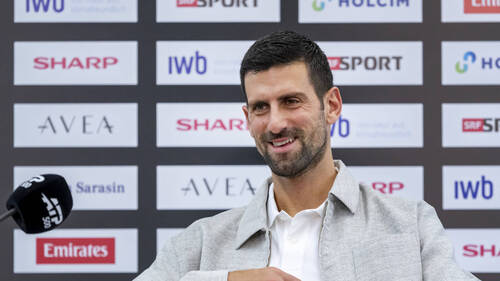 "Quand je me sens mieux, je joue mieux", dit Djokovic à Bâle