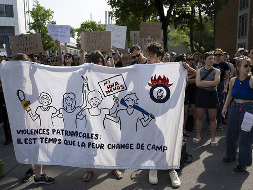 Une centaine de personnes contre le concert de Rammstein à Berne