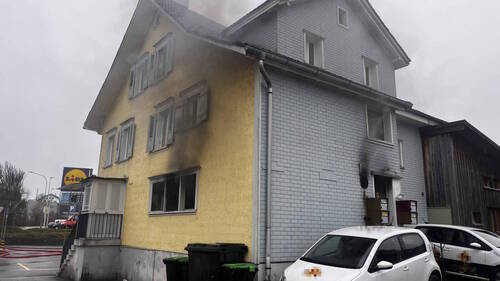 Incendie dans un restaurant à Wittenbach SG: pas de blessés