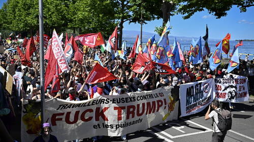 Manifestation anti-G7 à Genève: trois arrestations provisoires