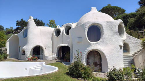 Une villa d'Anières (GE) toute en rondeurs inscrite à l'inventaire